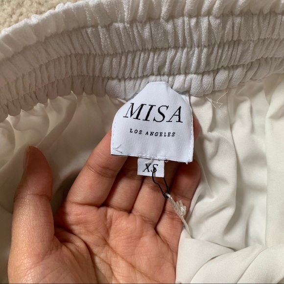 MISA Lupyta White Skirt - Picture 5 of 5